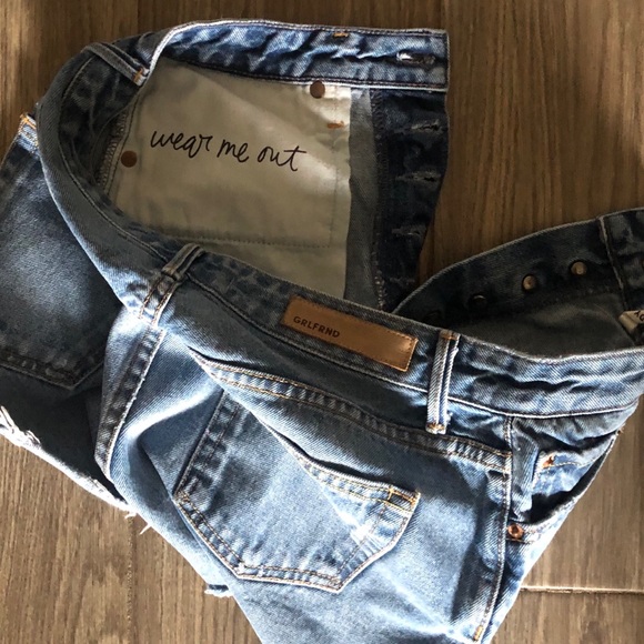 GRLFRND Cindy High-Rise Cut Off Short - Picture 14 of 16